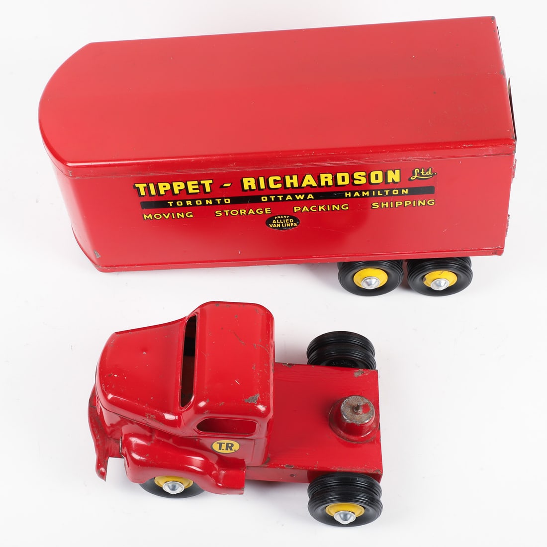 Otaco Minnitoys "Tippet-Richardson Ltd." Tractor Trailer - 7
