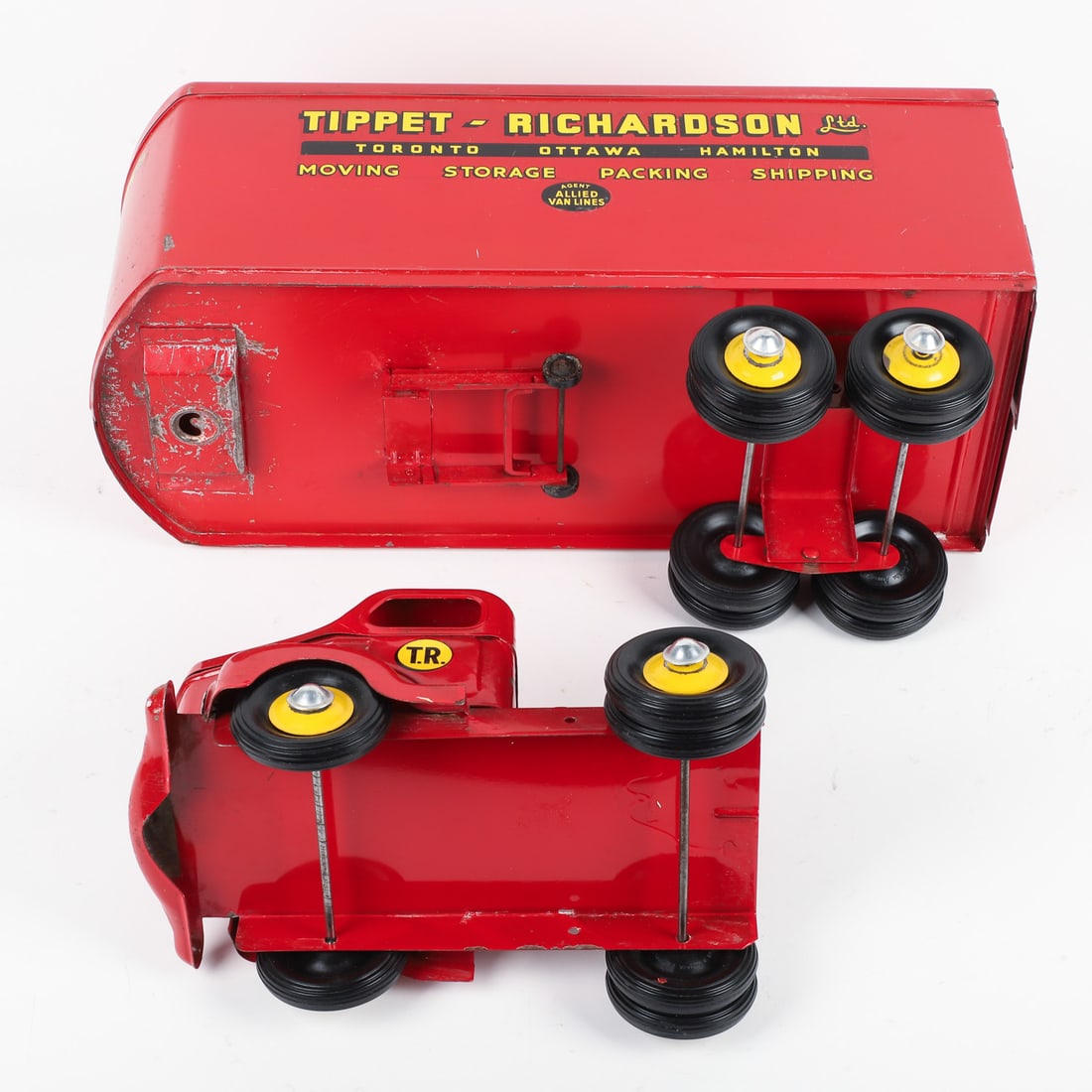 Otaco Minnitoys "Tippet-Richardson Ltd." Tractor Trailer - 8