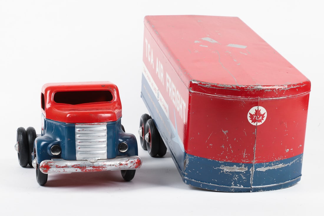 Otaco Minnitoys "TCA Air Freight" Tractor Trailer - 4