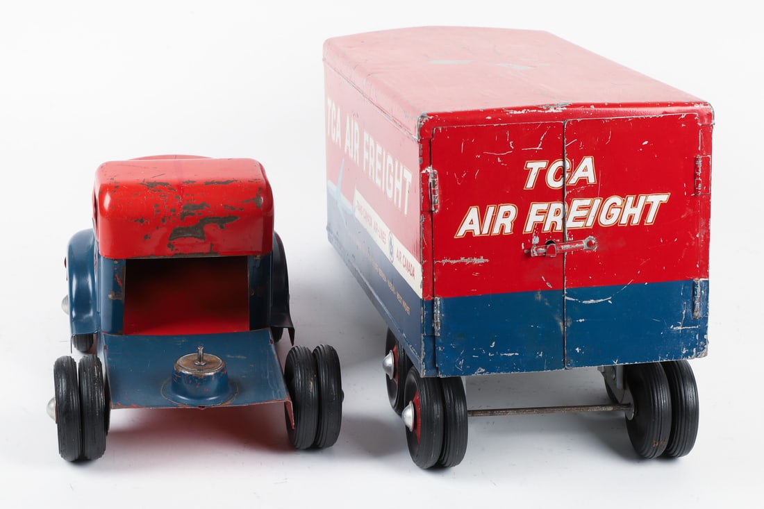 Otaco Minnitoys "TCA Air Freight" Tractor Trailer - 5