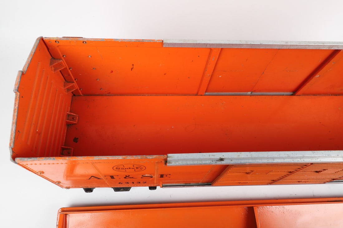 Smith-Miller "Santa Fe A.T.&S.F." Toy Storage Box Car - 10