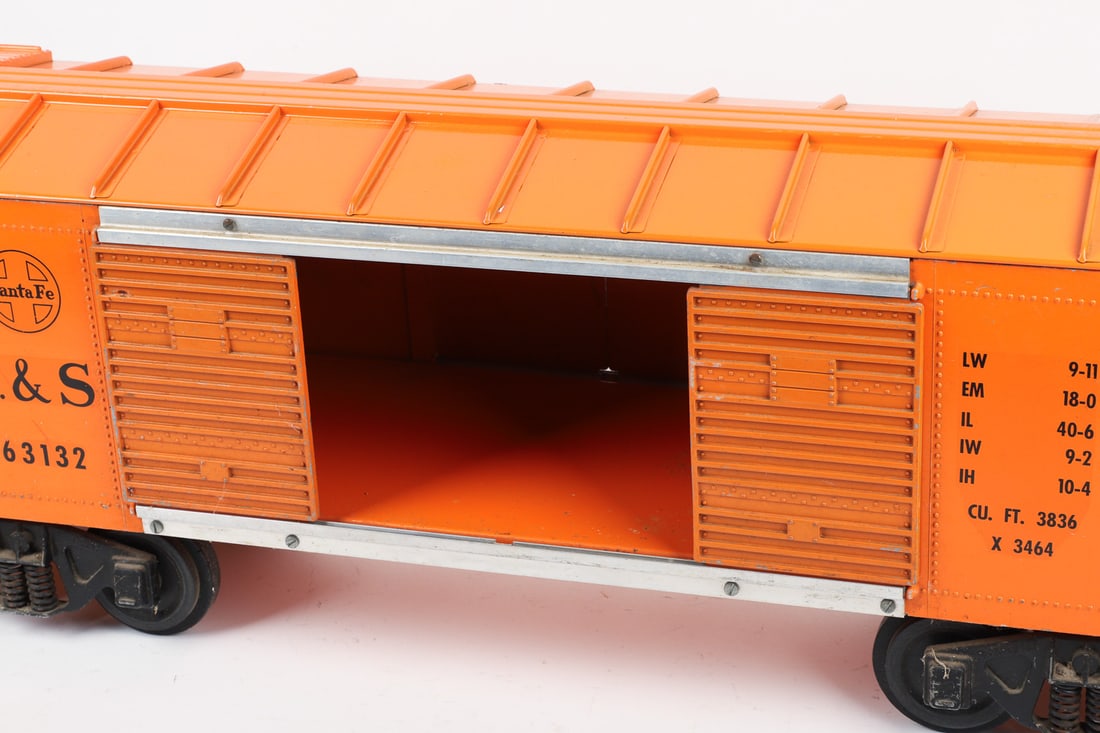 Smith-Miller "Santa Fe A.T.&S.F." Toy Storage Box Car - 4