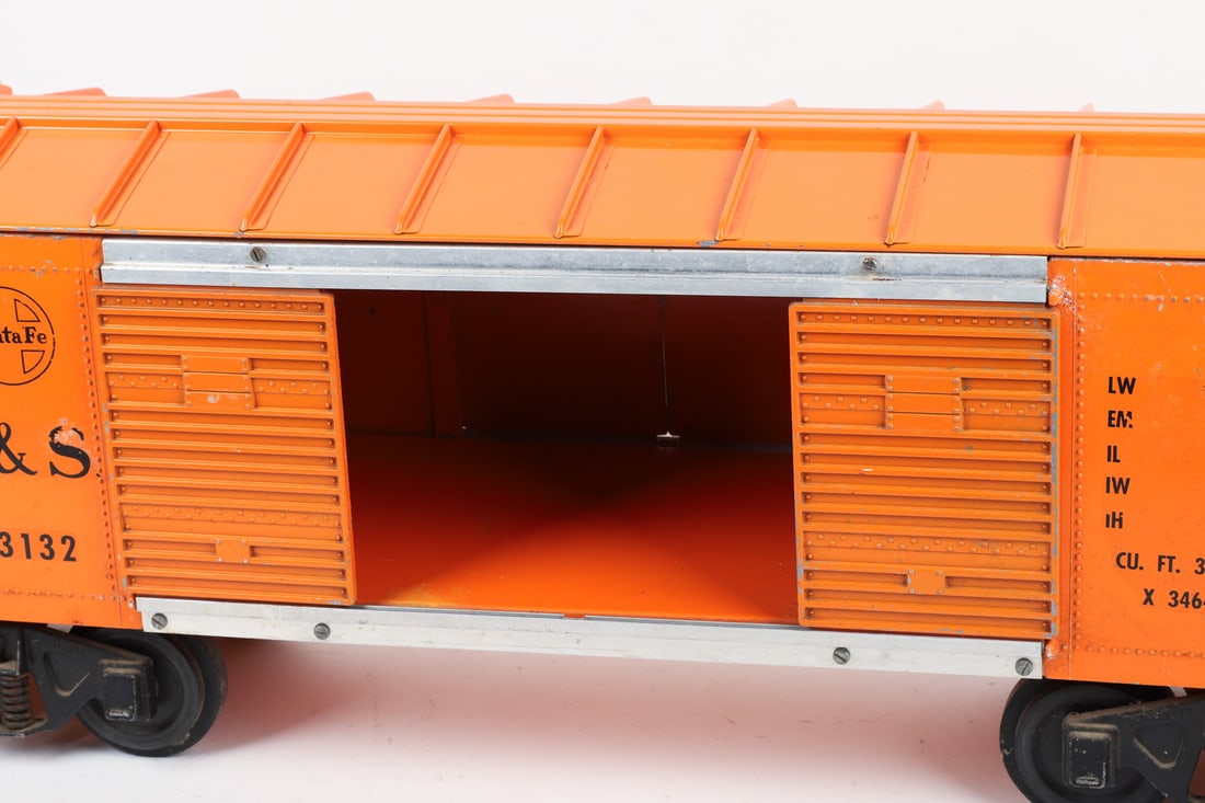 Smith-Miller "Santa Fe A.T.&S.F." Toy Storage Box Car - 7