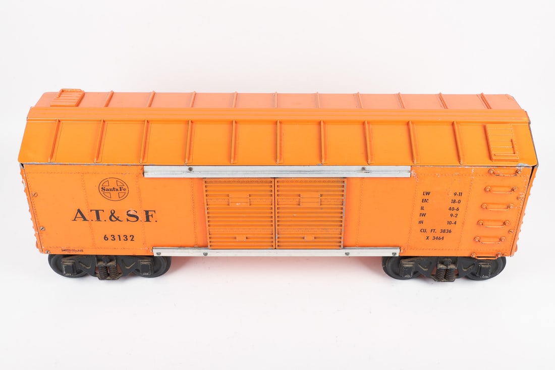 Smith-Miller "Santa Fe A.T.&S.F." Toy Storage Box Car - 8
