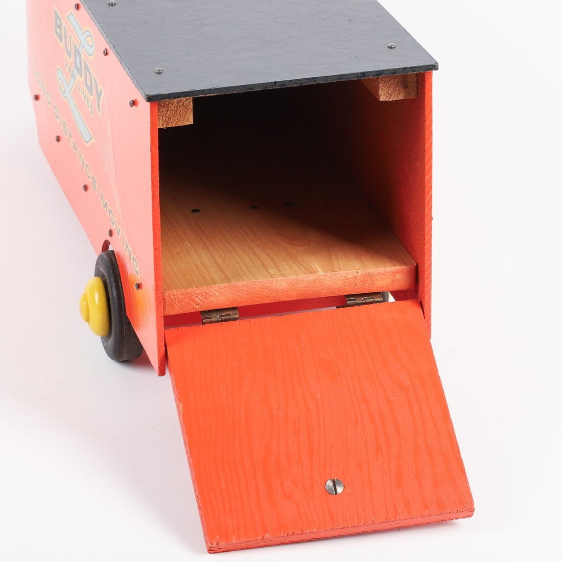 Wooden "Buddy L Van Lines" Tractor Trailer - 6