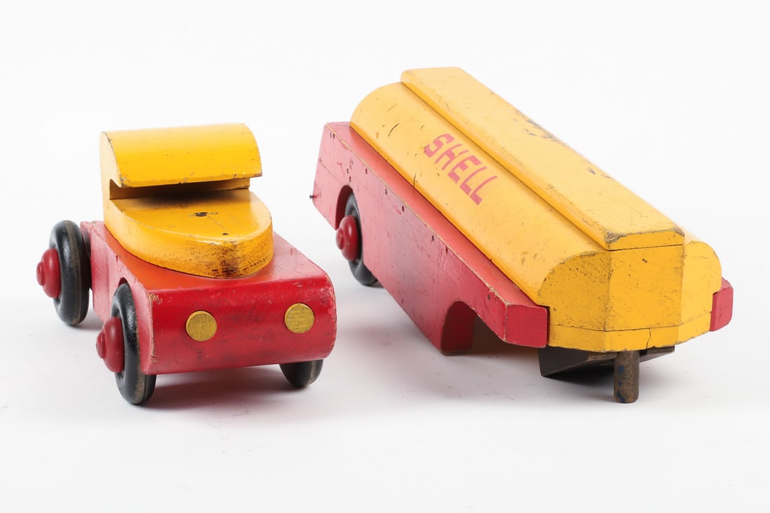 Buddy L Wooden "Shell" Tanker - 4