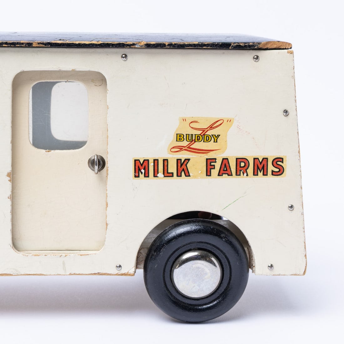 Buddy "L" Wooden "Milk Farms" Truck - 8
