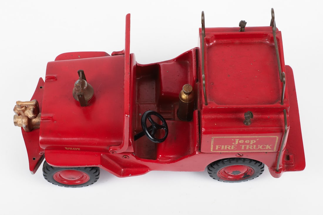 Al-Toy "Willys Jeep Fire Truck" - 6