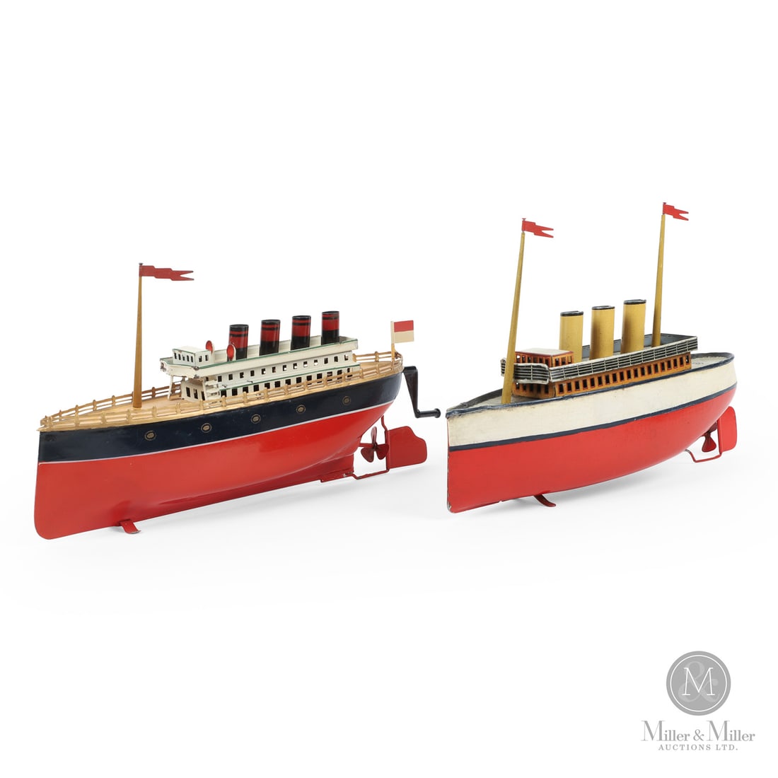 Pair of German Ocean Liners (1 of 13)
