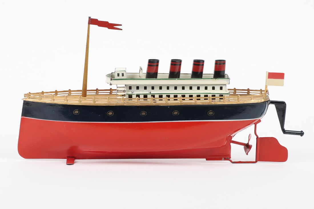 Pair of German Ocean Liners - 2