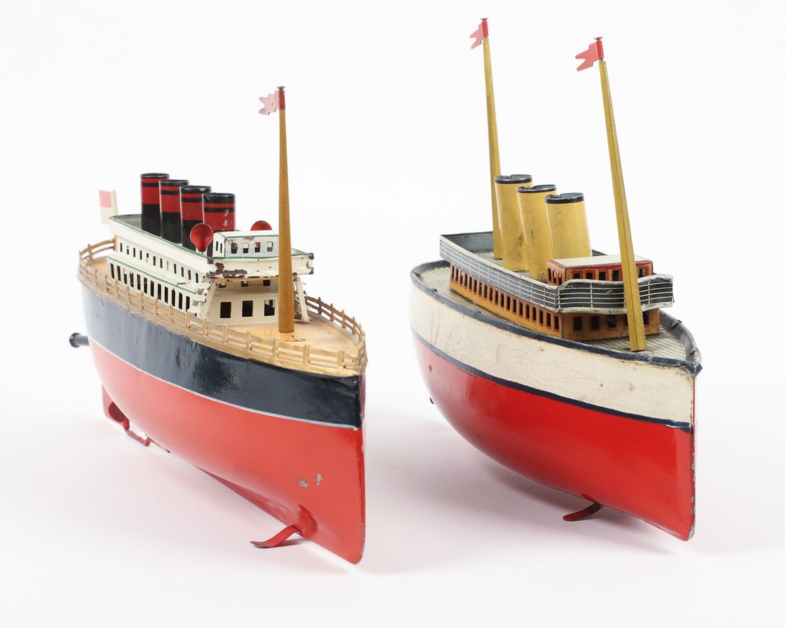 Pair of German Ocean Liners - 6