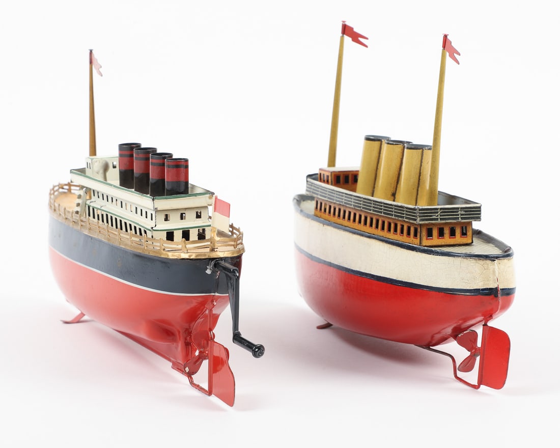 Pair of German Ocean Liners - 7