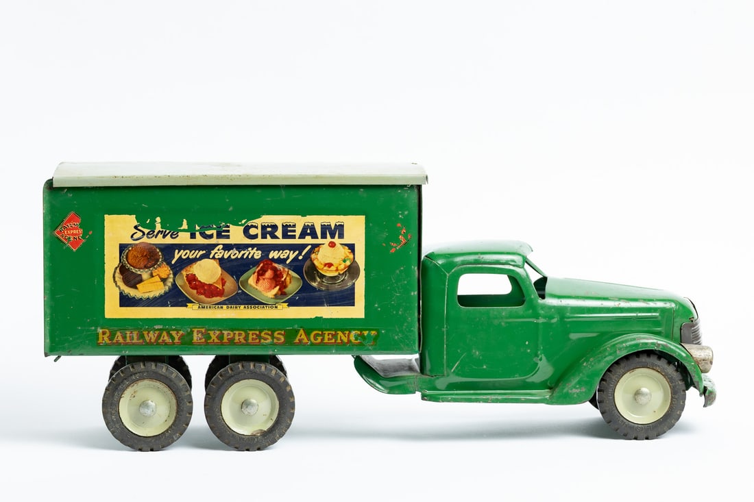Buddy L Railway Express Agency Ice Cream Truck - 3