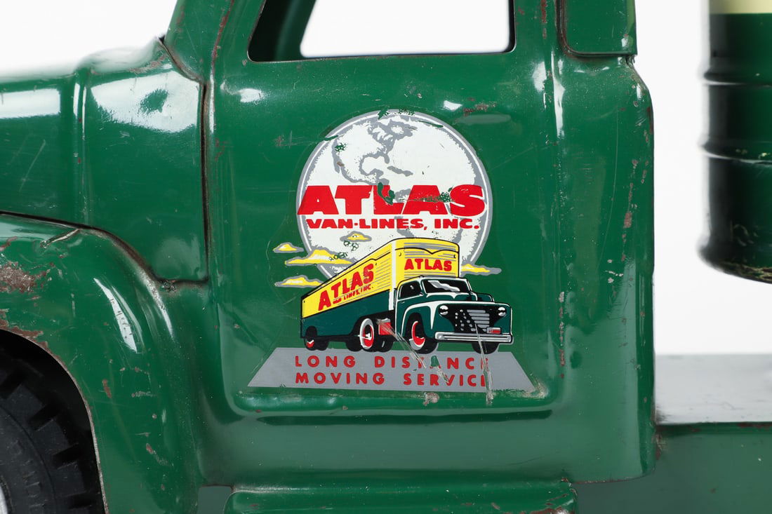 Buddy "L" "Atlas Van Lines" Tractor Trailer - 8