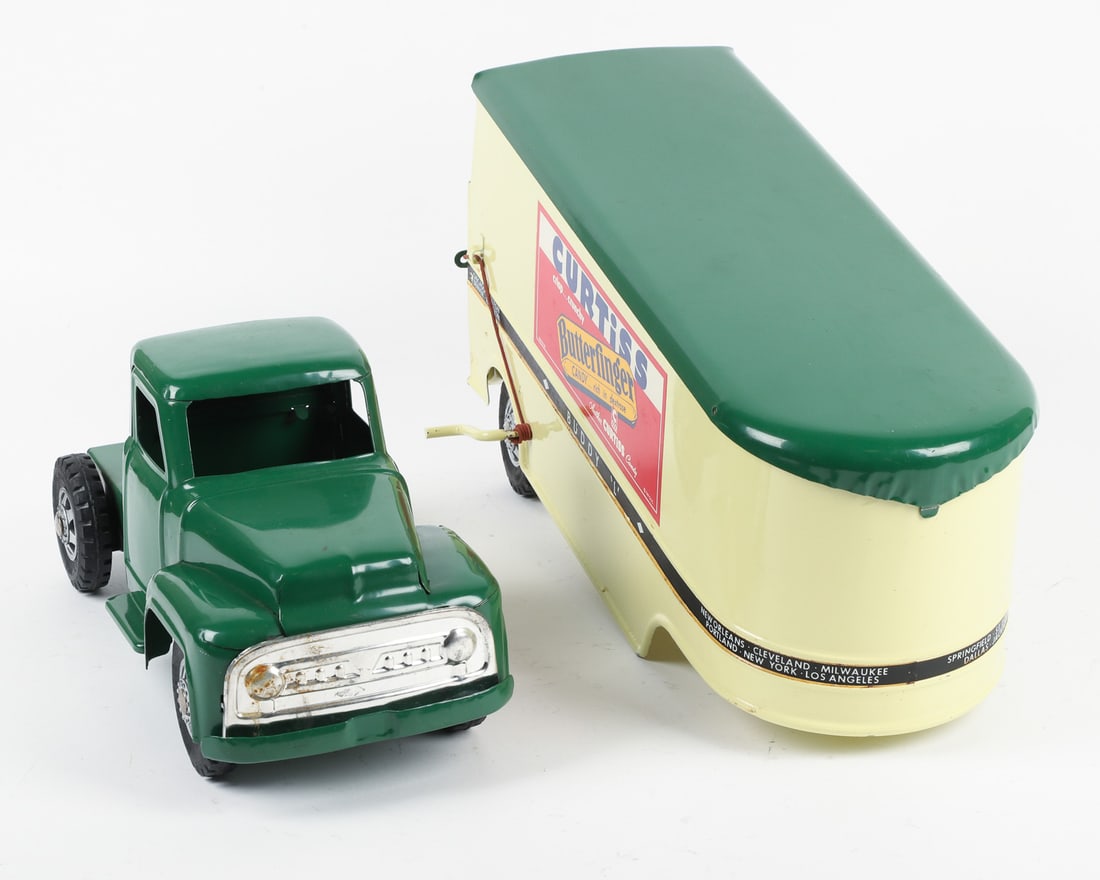 Buddy "L""Curtiss Candy" Tractor Trailer - 6