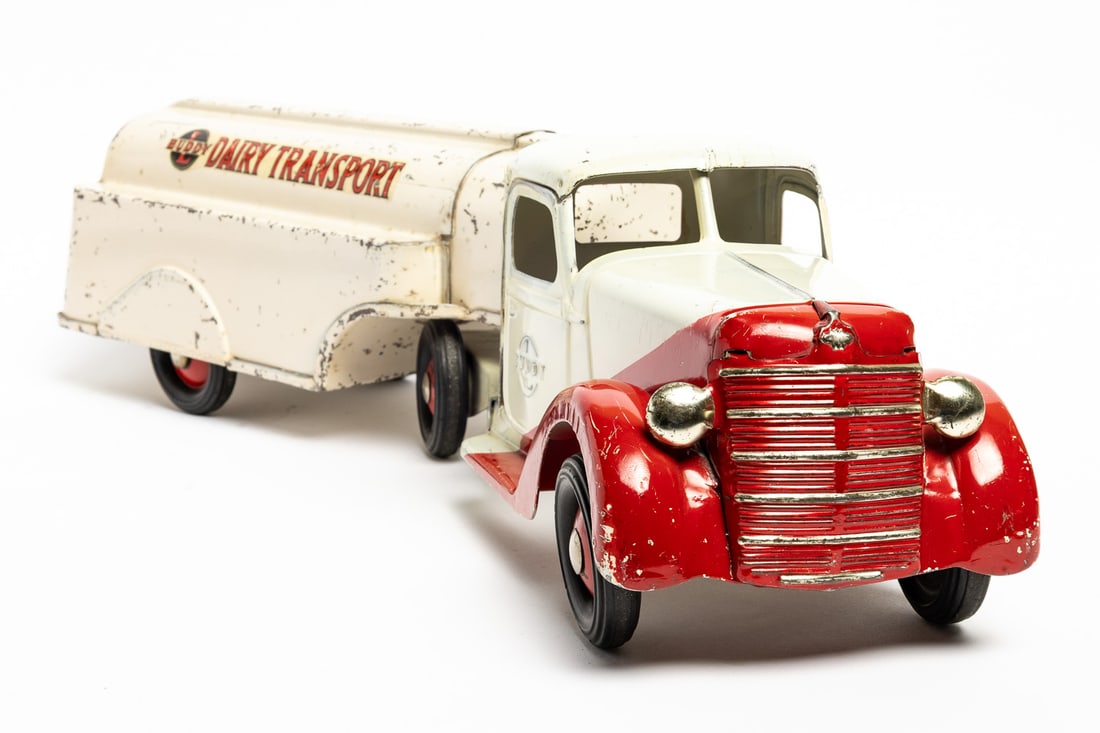 Buddy L Dairy Transport Truck - 4