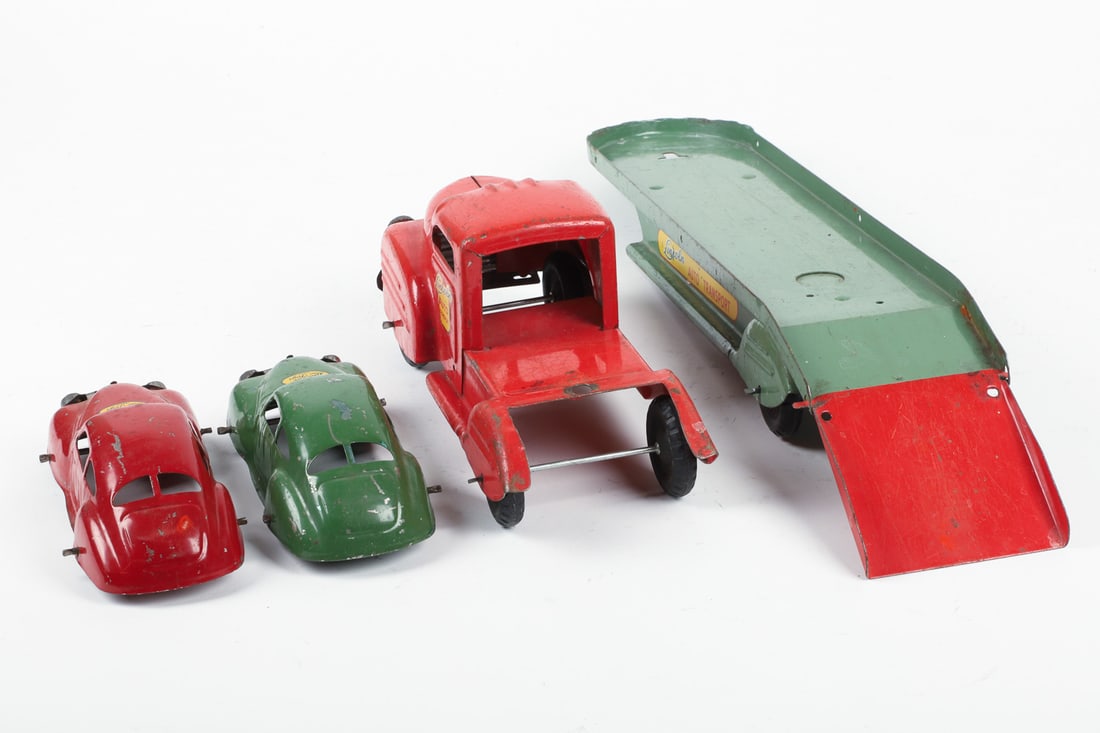 Lincoln Toys Auto Transport Carrier - 5