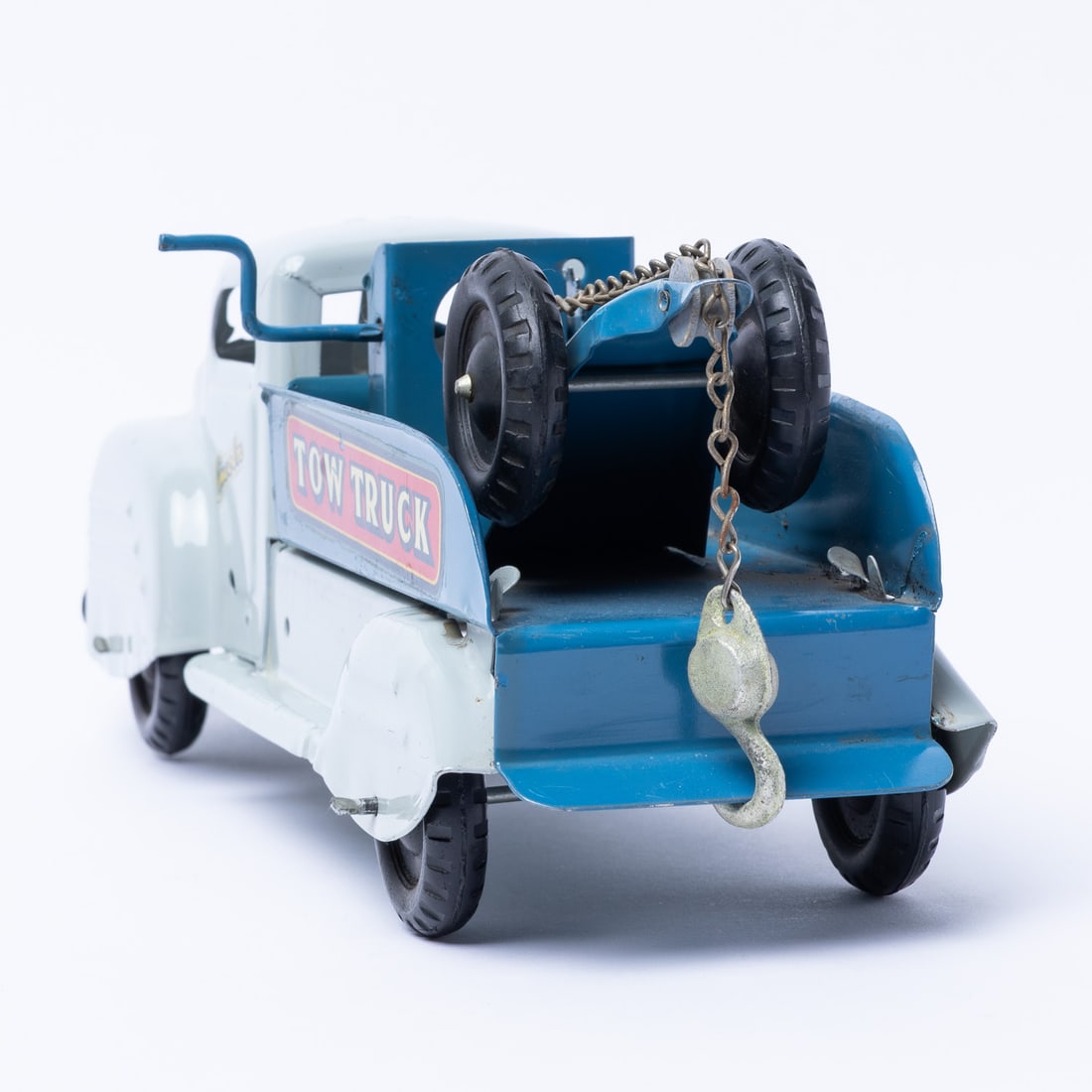 Lincoln Toys Tow Truck (Gray/Blue) - 5