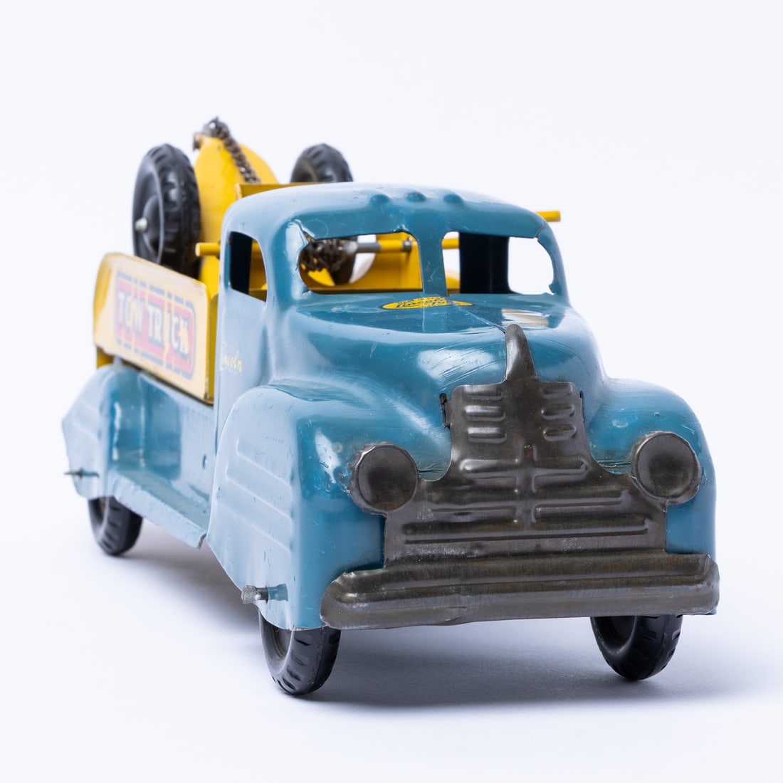 Lincoln Toys Tow Truck (Blue/Yellow) - 4