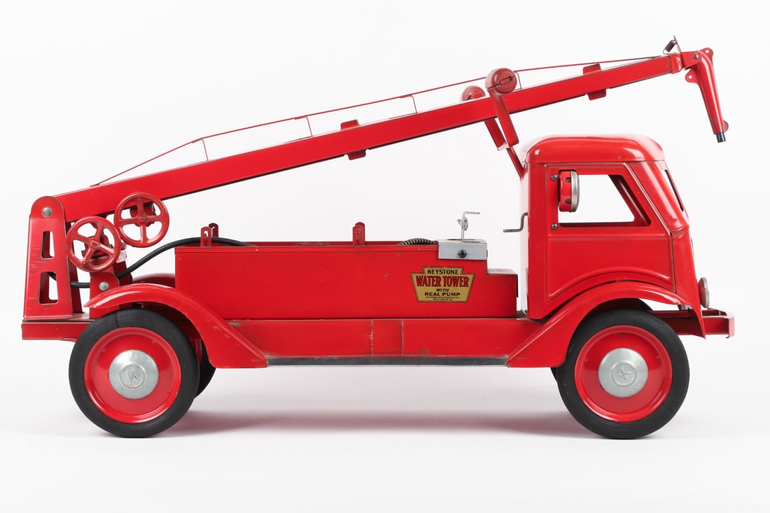 Keystone "Water Tower" Ride-Em Fire Truck With Real Pump - 3