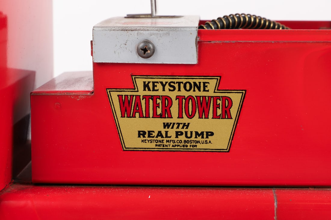 Keystone "Water Tower" Ride-Em Fire Truck With Real Pump - 8