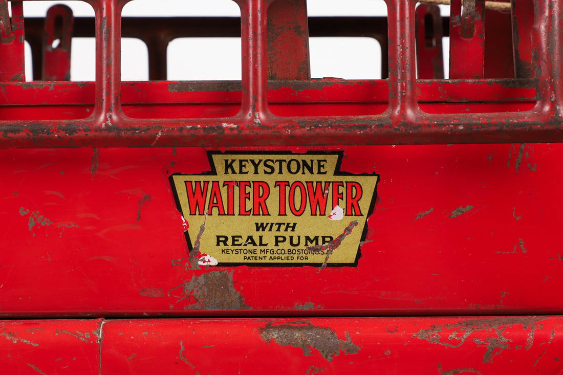 Keystone "Water Tower" Ride-Em Fire Truck With Real Pump - 2