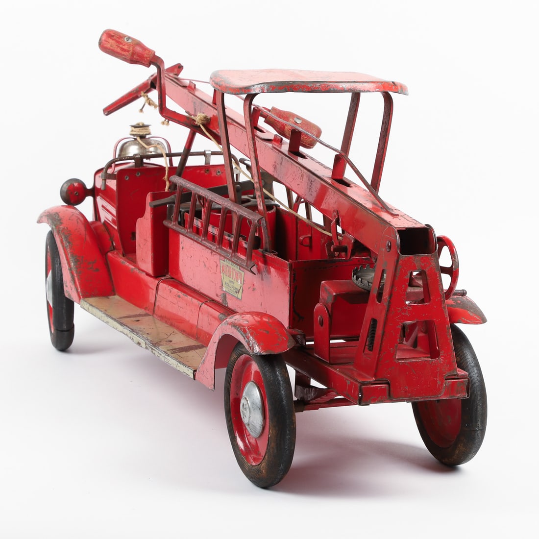 Keystone "Water Tower" Ride-Em Fire Truck With Real Pump - 6