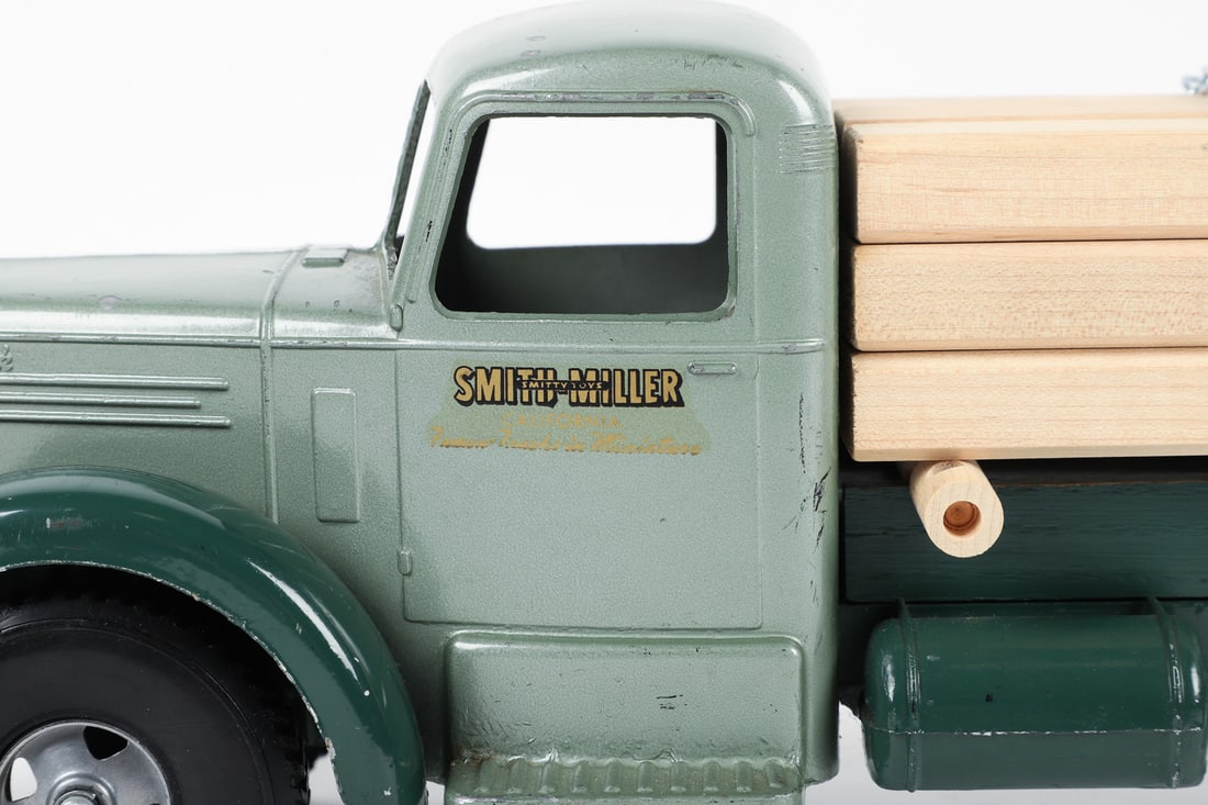 Smith-Miller Lumber Truck With Pup Trailer - 9