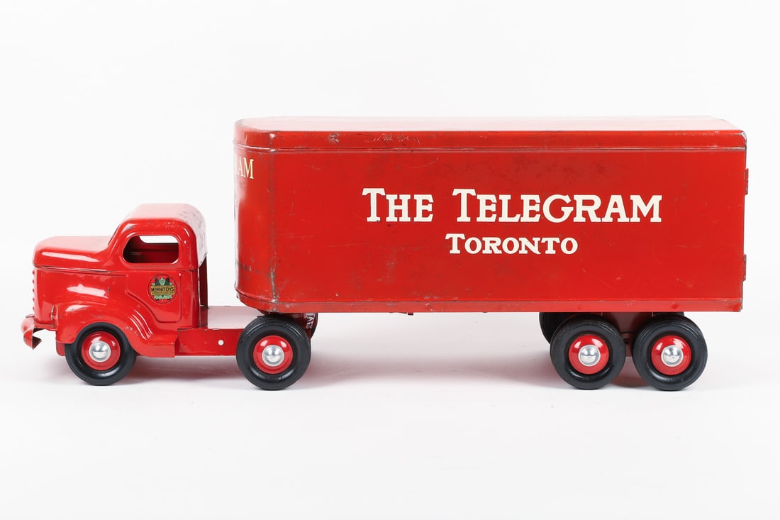 Otaco Minnitoys "The Telegram Toronto" Tractor Trailer - 2