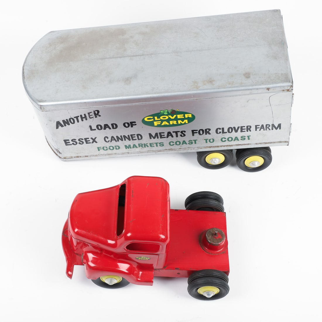 Otaco Minnitoys "Clover Farm" Tractor Trailer - 8