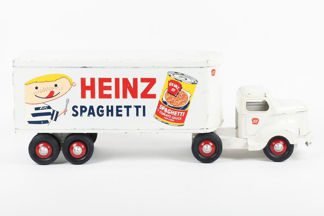 Otaco Minnitoys "Heinz Spaghetti" Tractor Trailer - 3