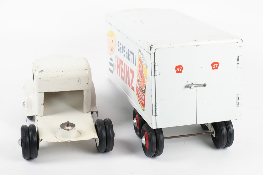Otaco Minnitoys "Heinz Spaghetti" Tractor Trailer - 5