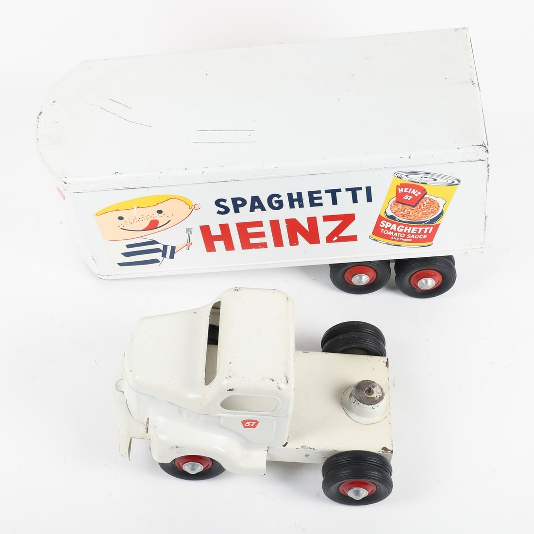 Otaco Minnitoys "Heinz Spaghetti" Tractor Trailer - 8