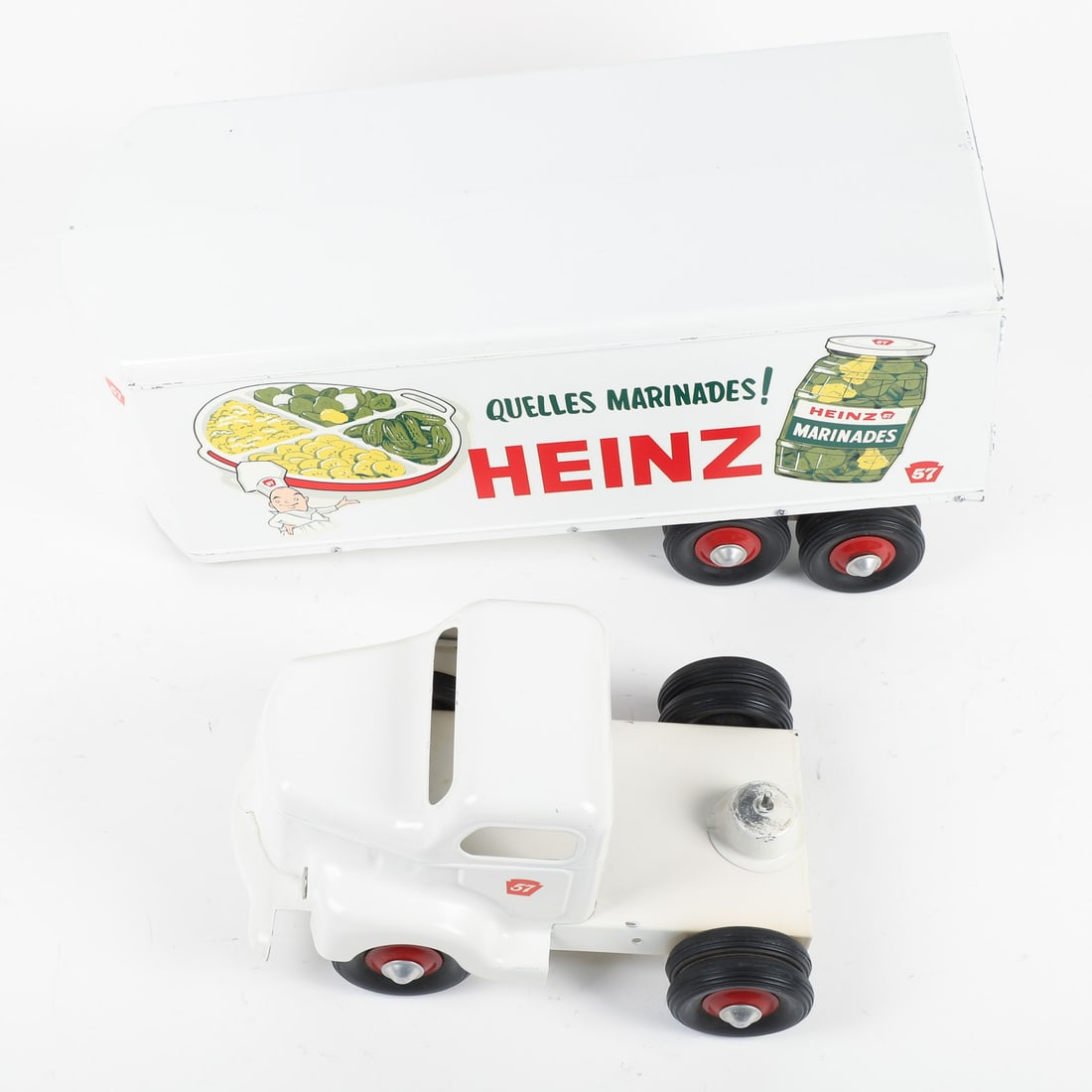 Otaco Minnitoys Bilingual "Heinz Pickles" Tractor Trailer - 6