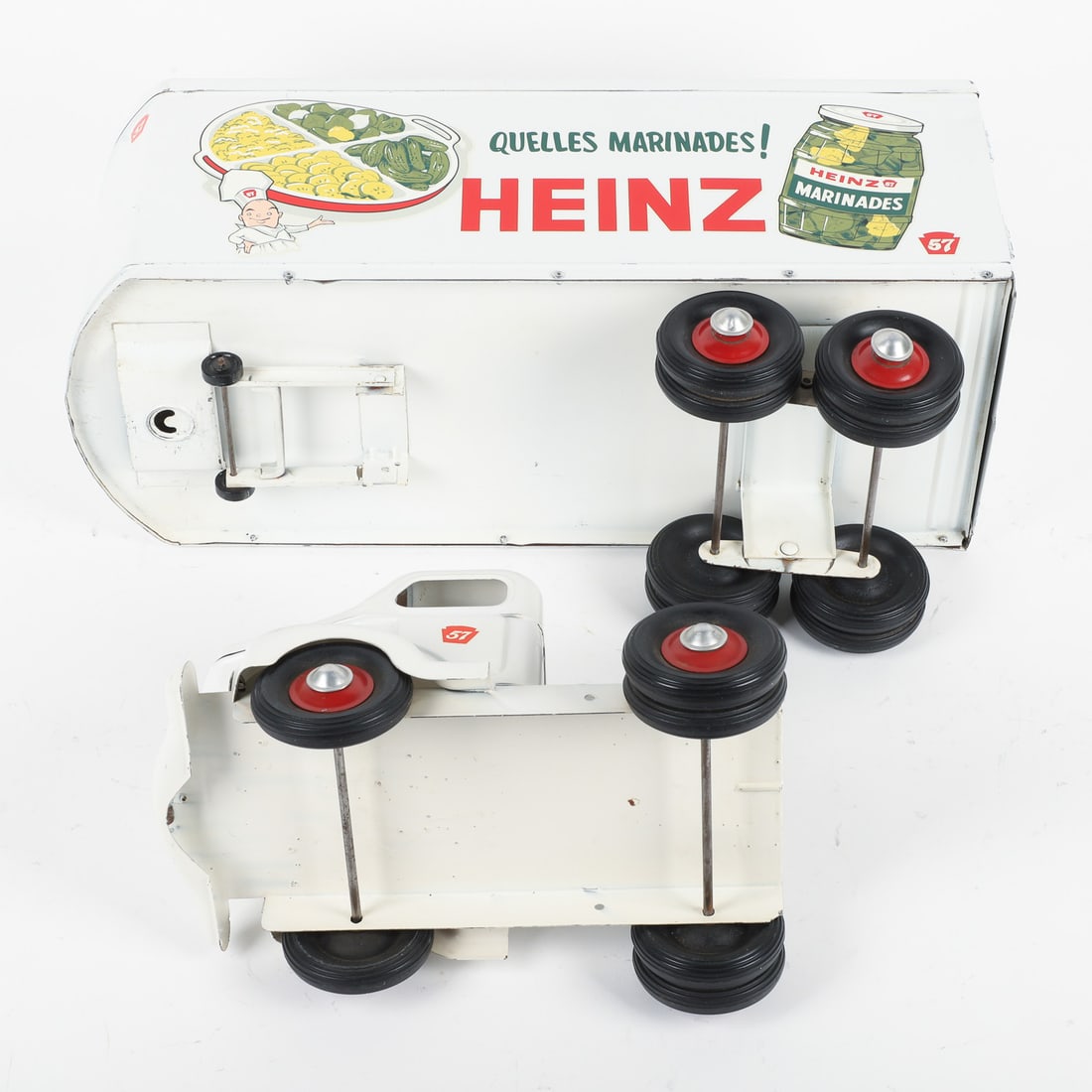 Otaco Minnitoys Bilingual "Heinz Pickles" Tractor Trailer - 7