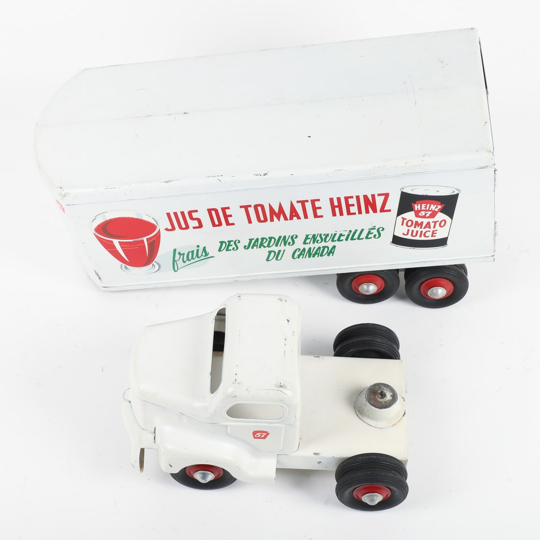 Otaco Minnitoys Bilingual "Heinz Tomato Juice" Tractor Trailer - 8