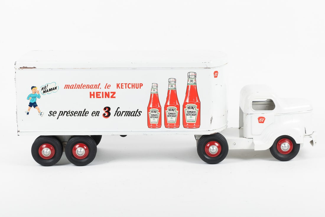 Otaco Minnitoys Bilingual "Heinz Ketchup" Tractor Trailer - 3