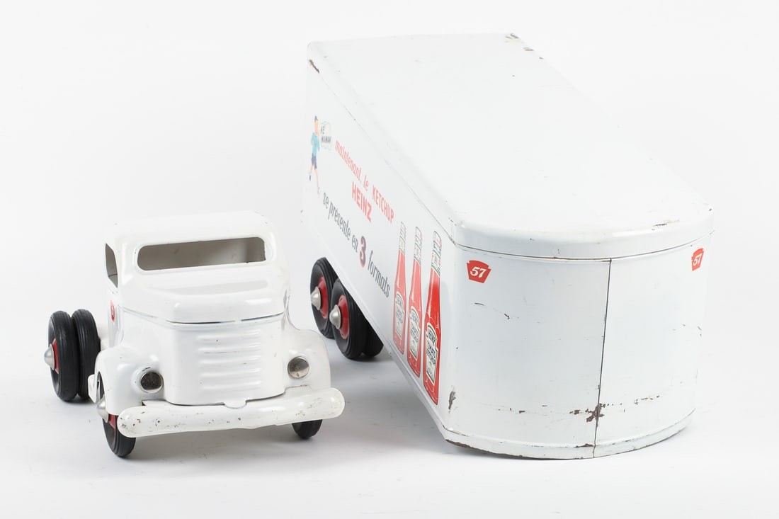 Otaco Minnitoys Bilingual "Heinz Ketchup" Tractor Trailer - 4