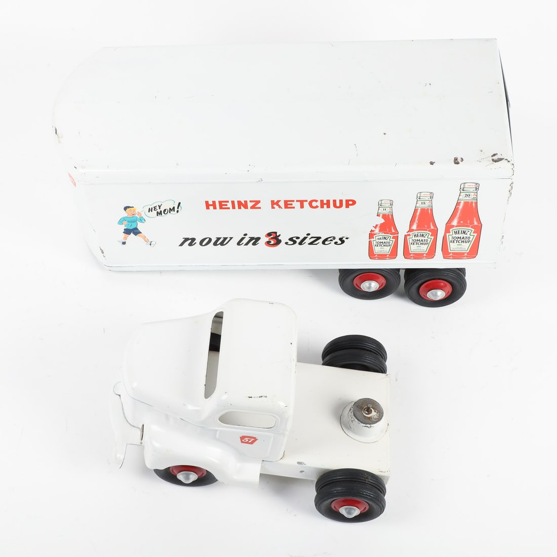 Otaco Minnitoys Bilingual "Heinz Ketchup" Tractor Trailer - 8