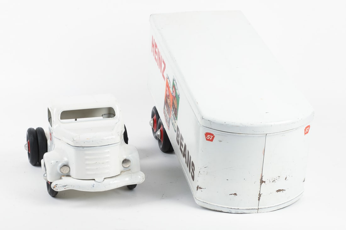 Otaco Minnitoys Bilingual "Heinz Beans" Tractor Trailer - 4