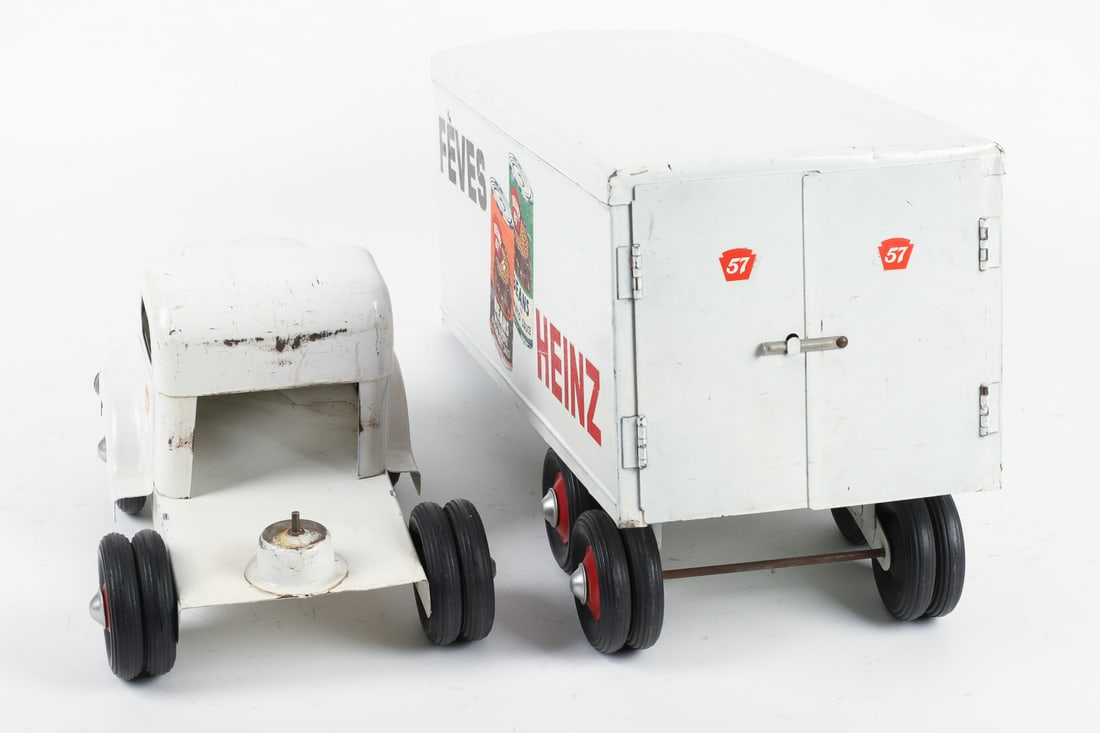 Otaco Minnitoys Bilingual "Heinz Beans" Tractor Trailer - 5