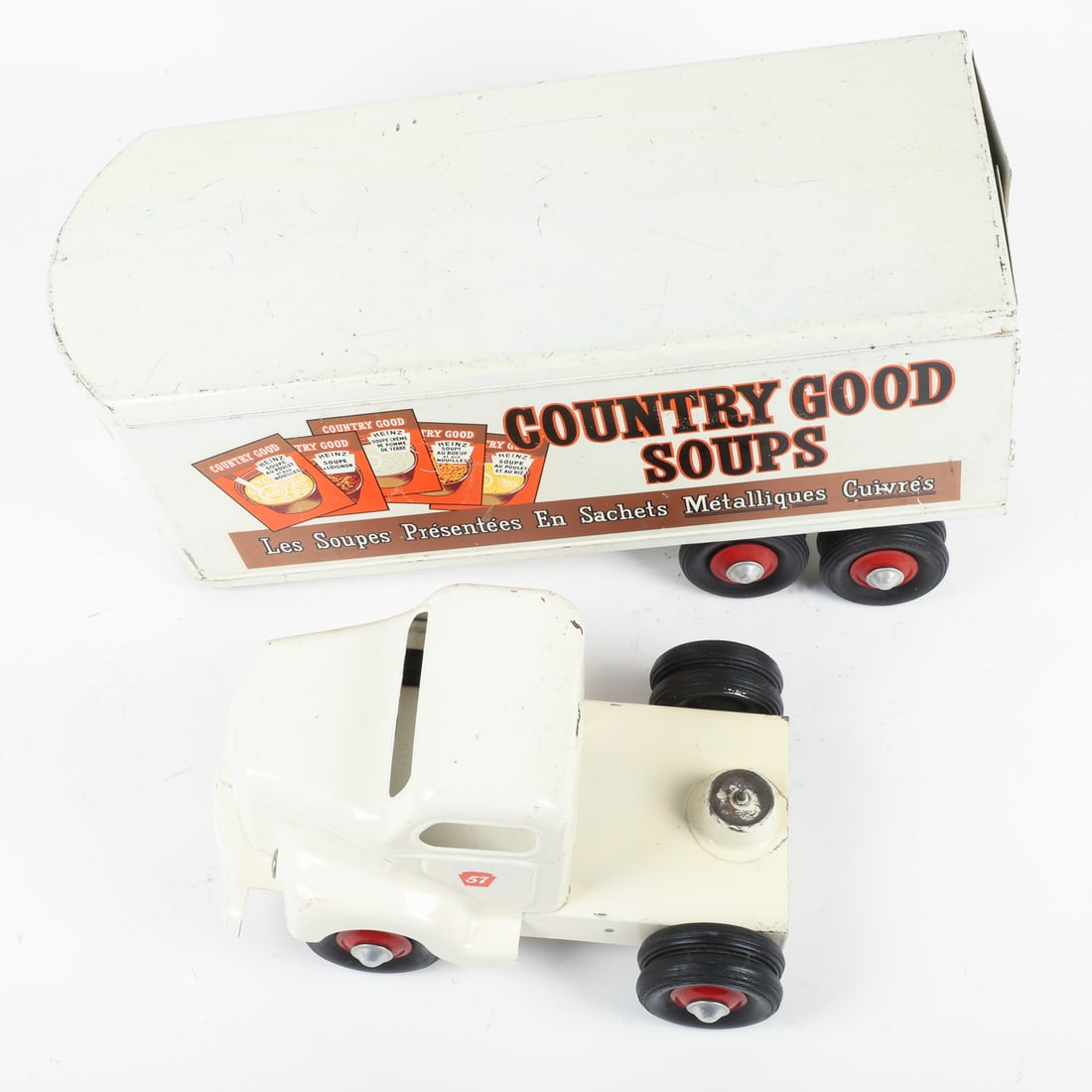 Otaco Minnitoys "Heinz Country Good Soups" Tractor Trailer - 8