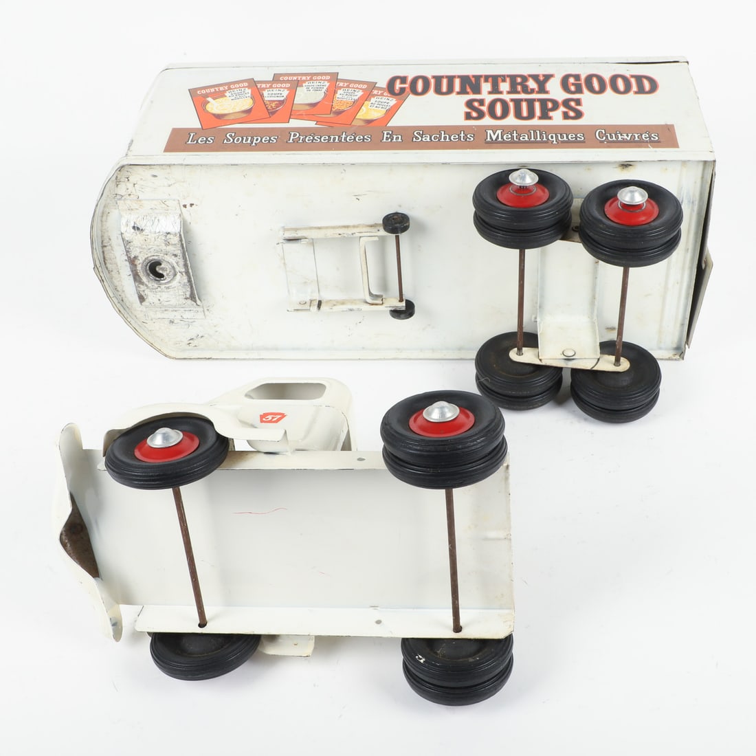 Otaco Minnitoys "Heinz Country Good Soups" Tractor Trailer - 9