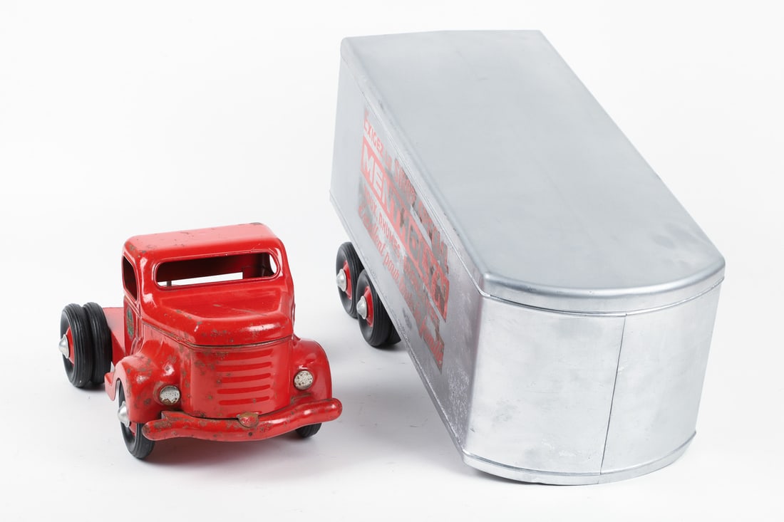 Otaco Minnitoys "Sirop Bebe Charles" Tractor Trailer - 4