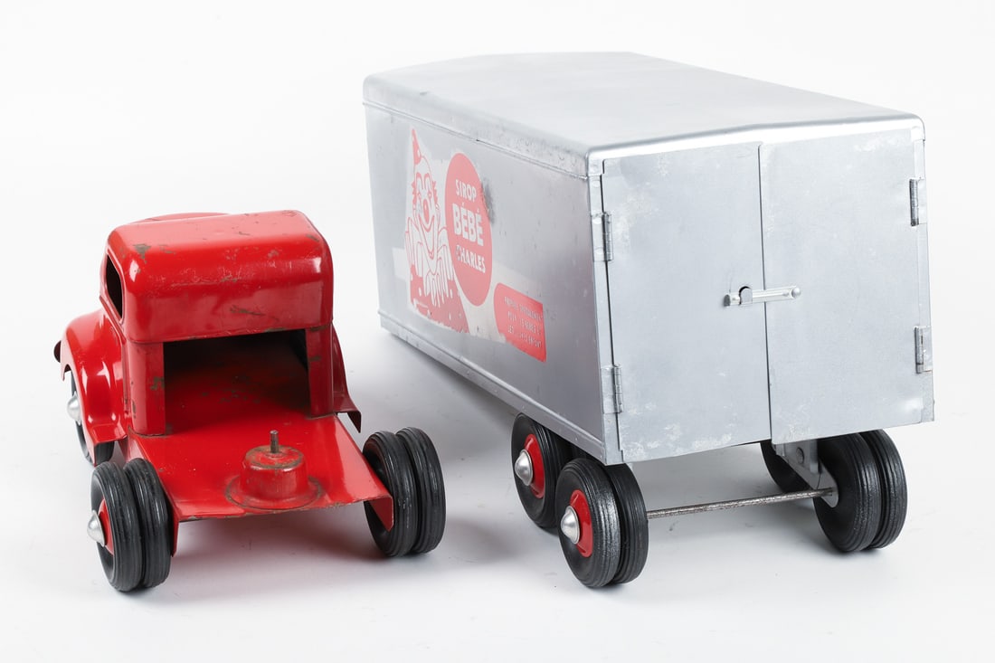 Otaco Minnitoys "Sirop Bebe Charles" Tractor Trailer - 5