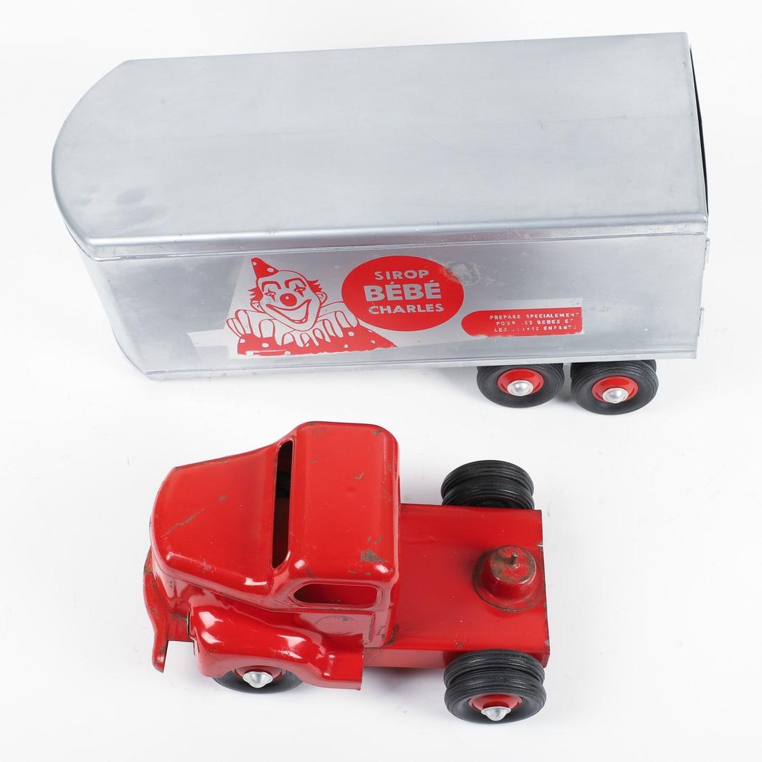 Otaco Minnitoys "Sirop Bebe Charles" Tractor Trailer - 7