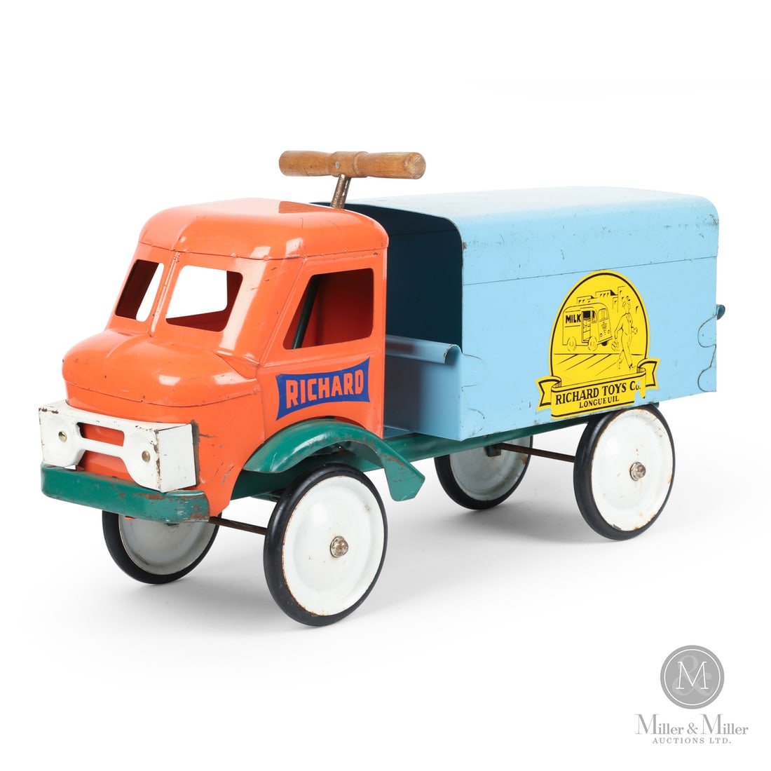Richard Toys "Sit-n-Ride" Box Milk Truck (1 of 7)