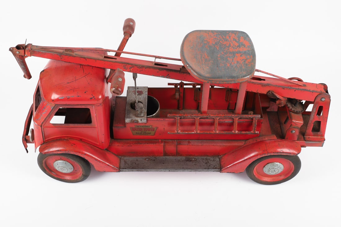 Keystone "Water Tower" Ride-Em Fire Truck With Real Pump - 6