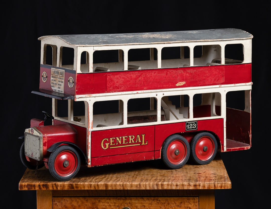 Tri-Ang General 123 Double Decker Bus - 11