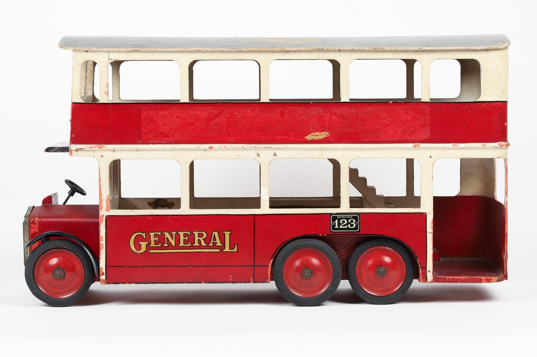 Tri-Ang General 123 Double Decker Bus - 2